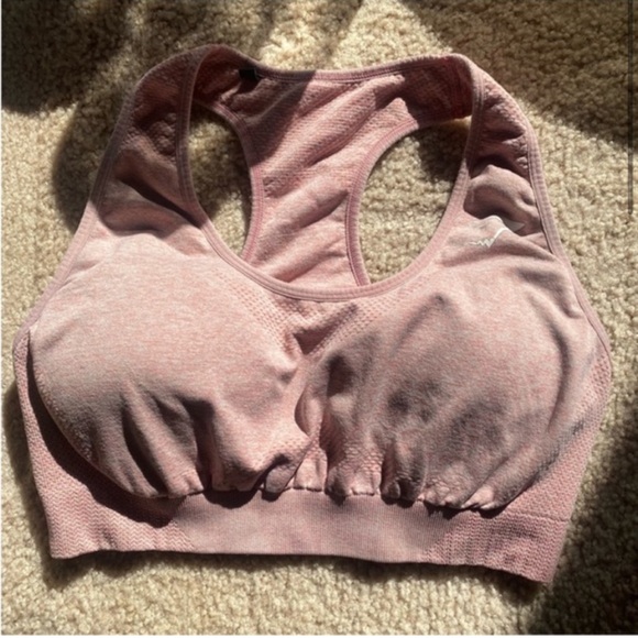 Gymshark Pink Sports Bra - Picture 1 of 5